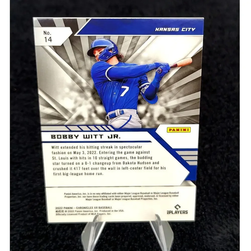 Bobby Witt Jr. (RC) 2022 XR #14 Kansas City Royals